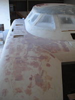 starboard hull top faired